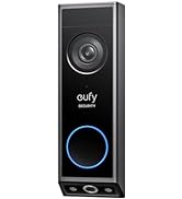 eufy Security Video Doorbell E340, dual camera with entry control system, 2K Full HD and ...